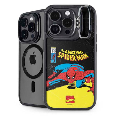 Marvel Classic Comics The Amazing Spider-Man iPhone 15 Pro Kickstand Case